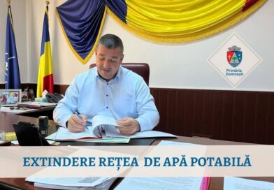 Proiect nou de extindere a rețelei de alimentare cu apă în Domnești