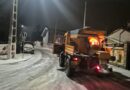 Circulați cu atenție! Acțiuni de deszăpezire desfășurate în localitatea Domnești