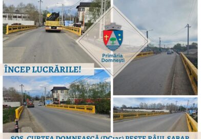 Un pas important pentru dezvoltarea infrastructurii din Domnești: contract semnat pentru modernizarea podului peste râul Sabar