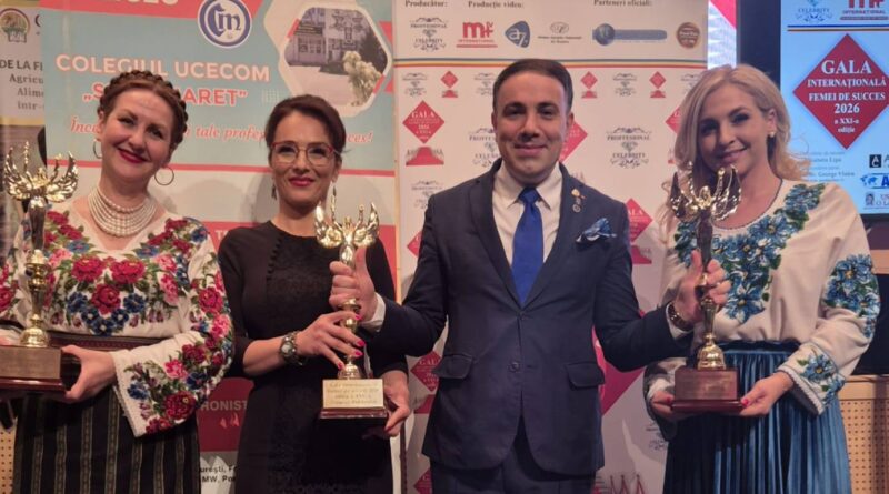 Claudia Niculae, recompensată cu Premiul Publicului la Gala Internațională „Femei de Succes”