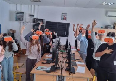 Geografia prinde viață la Școala Gimnazială Nr. 1 Ciolpani prin tehnologia VR