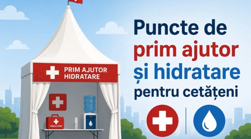 Măsuri speciale pentru protejarea populației în perioada codului roșu de caniculă, la Domnești Măsuri speciale pentru protejarea populației în perioada codului roșu de caniculă, la Domnești